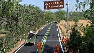 热熔标线涂料哪家好？三艾斯技术实力大揭秘