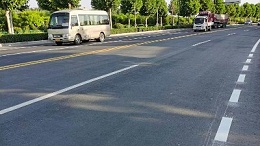 三艾斯双组份标线涂料助力郑州市四环线，夜间反光效果获好评