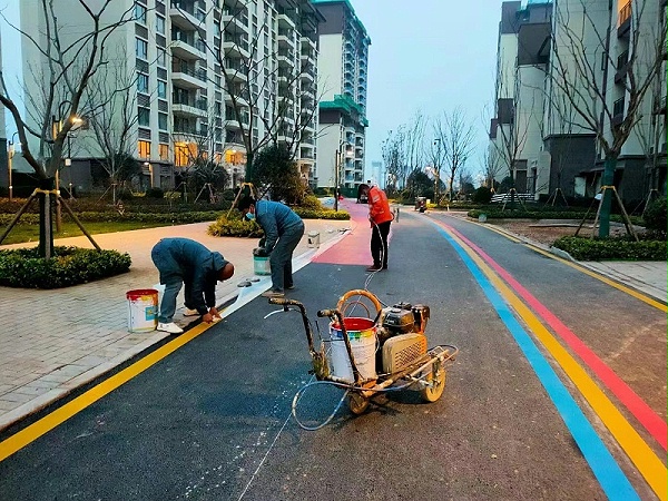 热熔标线涂料施工,热熔标线涂料施工工艺