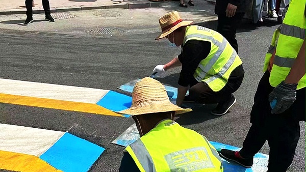 冷漆标线涂料,冷漆标线涂料施工,喷嘴堵塞