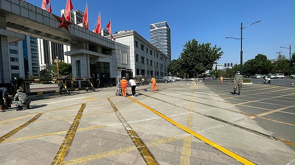 道路标线涂料,道路标线涂料施工