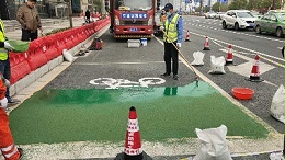 彩色防滑路面涂料真的能减少80%的交通事故吗？