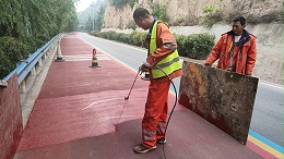 路面改色涂料施工后多久能通车？