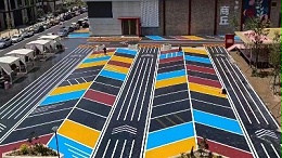 彩色防滑路面应用场景全览：适用于路口、天桥、社区道路的解决方案