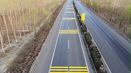 三艾斯助力山西昔榆高速项目，高效完成标线施工