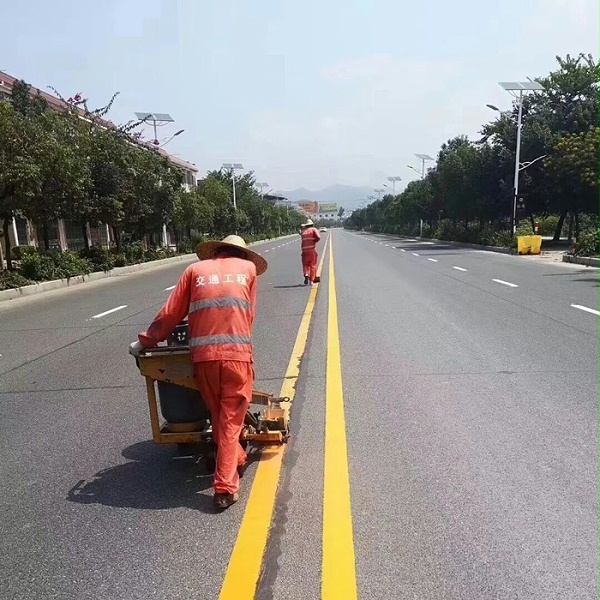 为什么热熔标线施工后干燥慢？