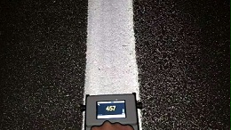 道路标线热熔涂料在雨夜环境下的反光效果