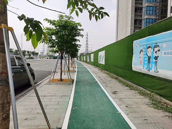 路面改色涂料优势,环保路面改色涂料