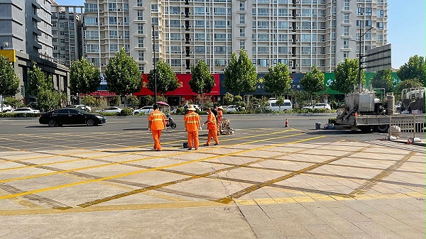 路面标线涂料,路面标线涂料施工