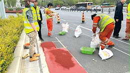 彩色防滑路面在不同路面基础的使用