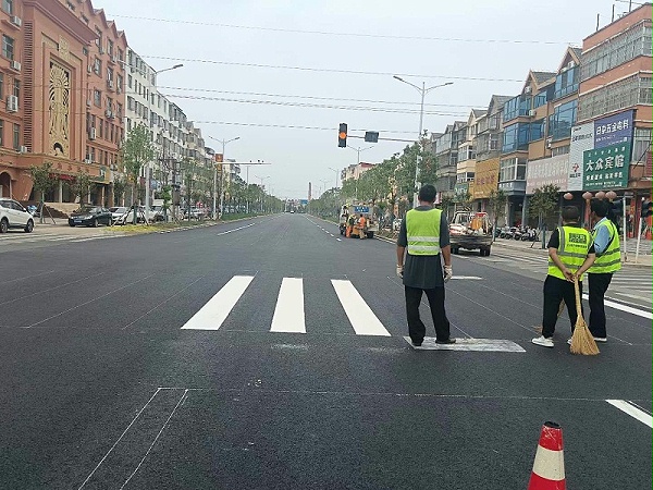 热熔标线施工 (664)