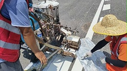 标线热熔涂料施工时间与温度控制