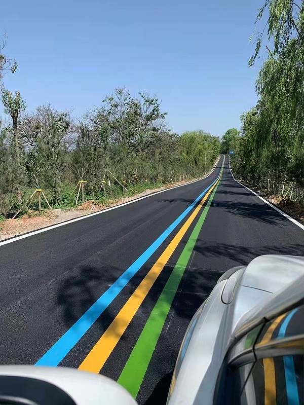 热熔涂料,市政道路标线施工,道路标线