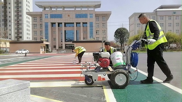 沥青路面改色涂料,沥青路面改色涂料施工