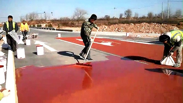 彩色防滑路面涂料的特点以及应用范围