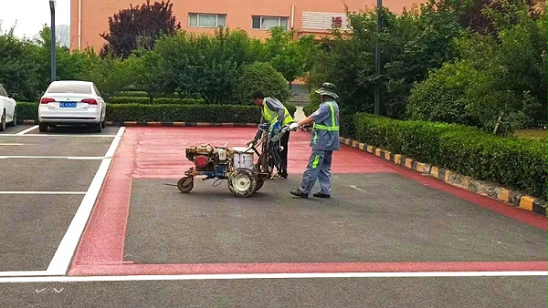 路面改色涂料,路面改色,路面改色涂料厂家